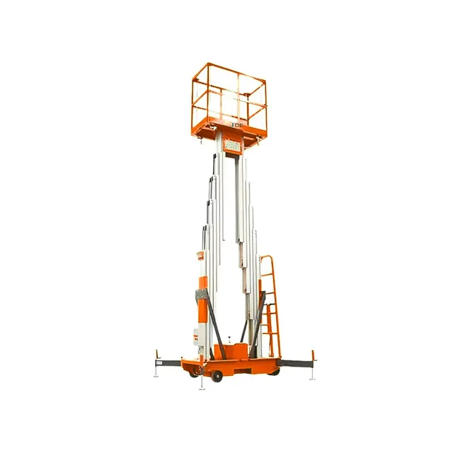 JDE Aluminium Alloy Vertical Double Mast Lift 220 kg Capacity 12 m Lifting Height PNXAALDM-1222 – JDE