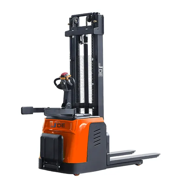 JDE Fully Electric Stacker 1.5 ton 3.5 m Lifting Height PNXFES-35R – JDE
